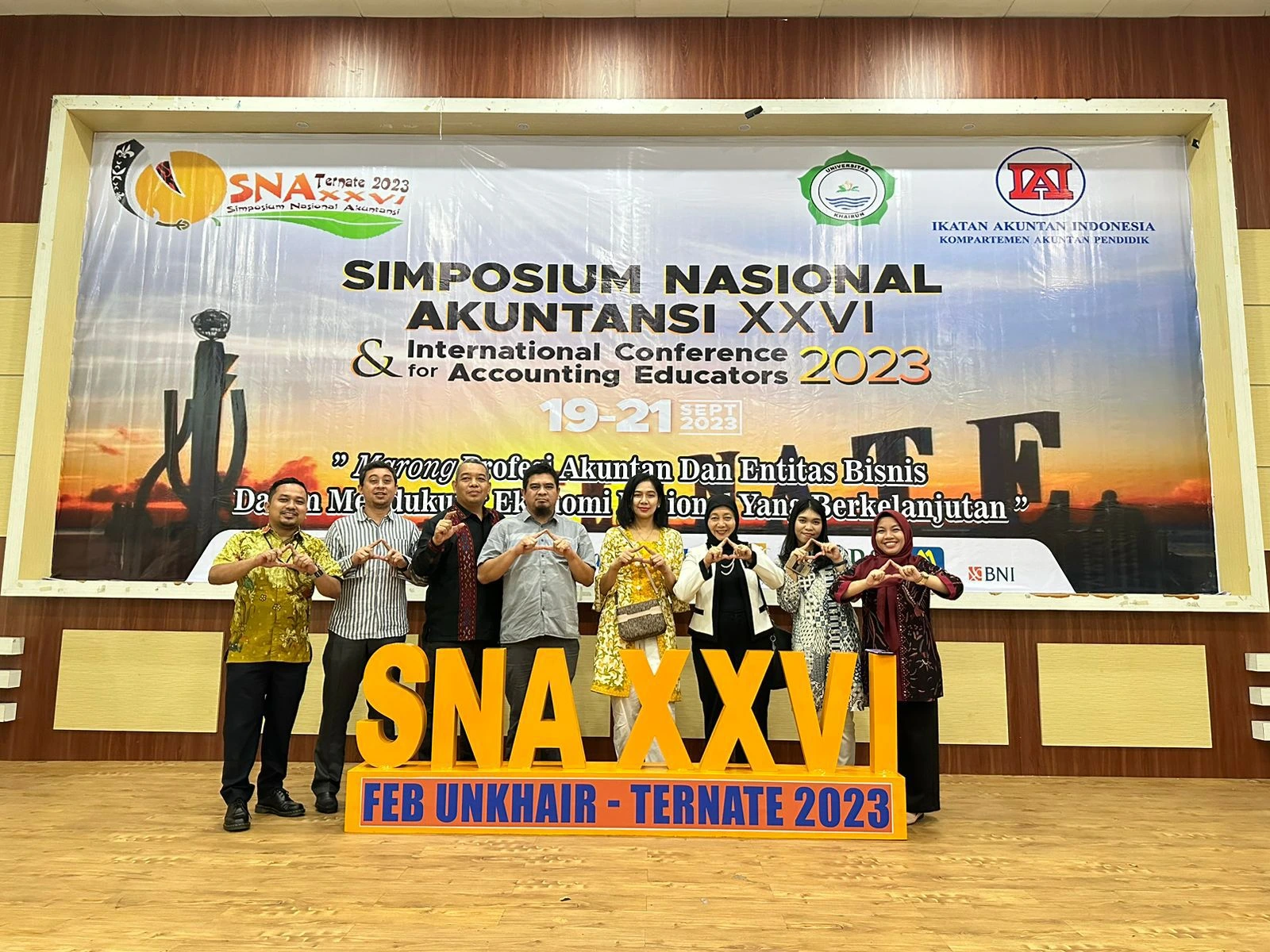 USU Delegation Engages in the 26th National Accounting Symposium in Ternate